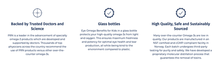 PRN Dry Eye Omega Benefits® for Kids - Liquid