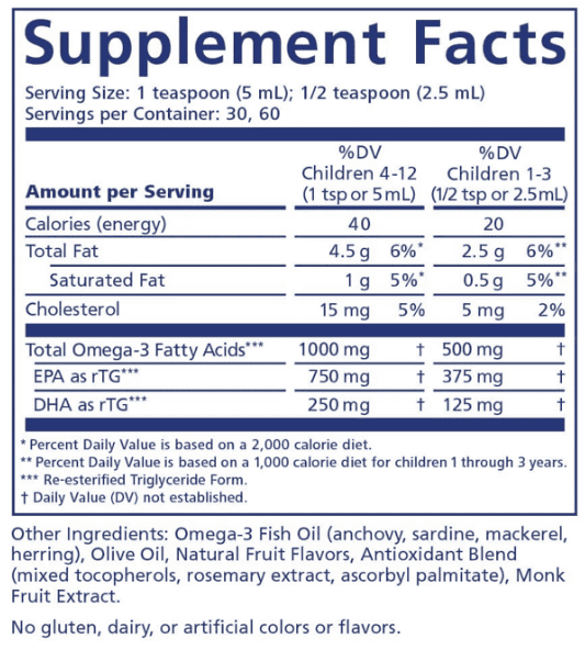 PRN Dry Eye Omega Benefits® for Kids - Liquid