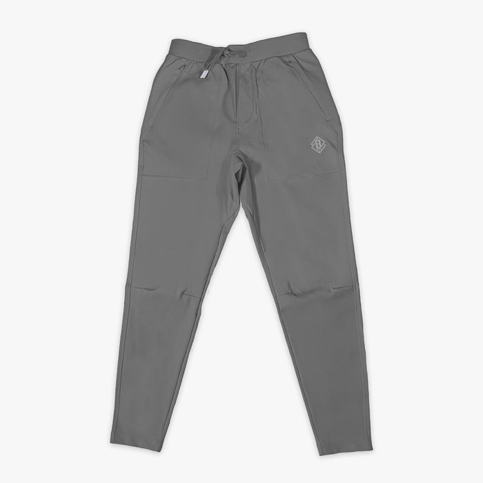 Gray Pro Series Active Pants youth pants — front view