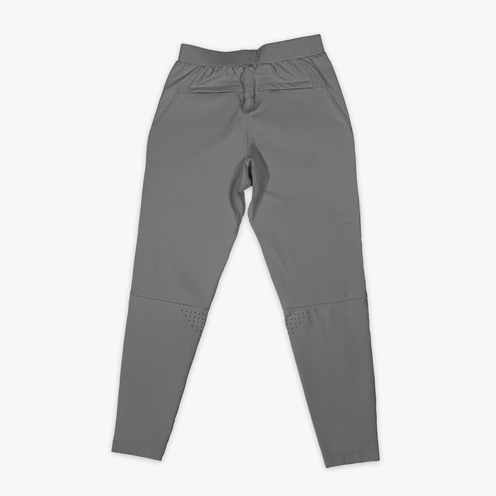 Gray Pro Series Active Pants youth pants — back view