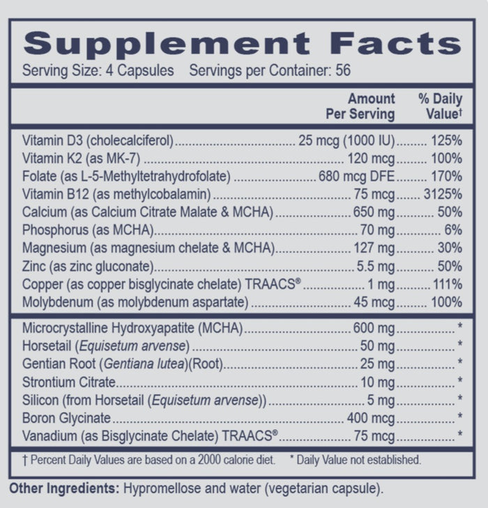 Professional Health Products Osseoapatite Plus Capsules 3