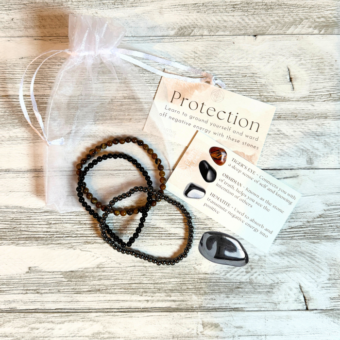 Protection - Intention Bracelet Set - 4mm