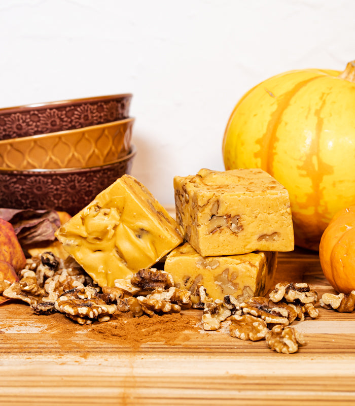 Pumpkin Pie Walnut Fudge