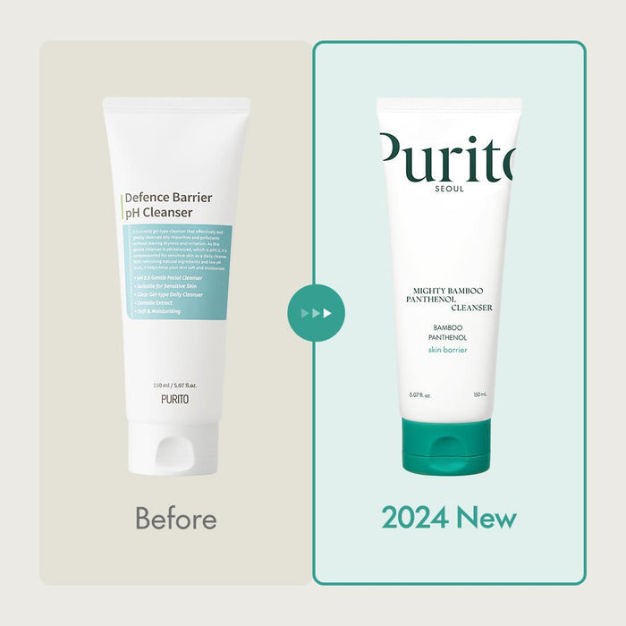 Purito SEOUL Mighty Bamboo Panthenol Cleanser 150 mL