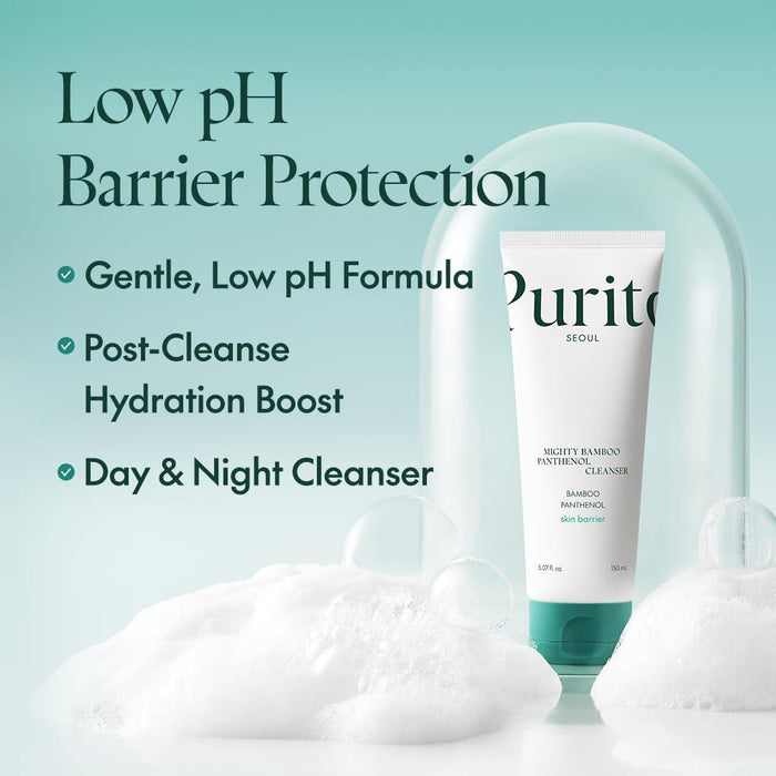 Purito SEOUL Mighty Bamboo Panthenol Cleanser 150 mL