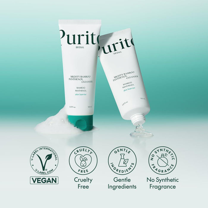 Purito SEOUL Mighty Bamboo Panthenol Cleanser 150 mL