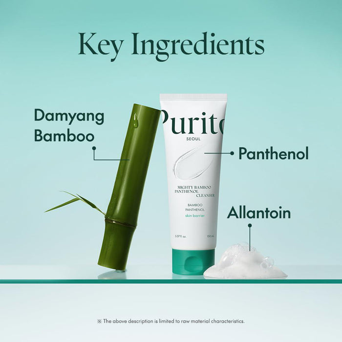 Purito SEOUL Mighty Bamboo Panthenol Cleanser 150 mL