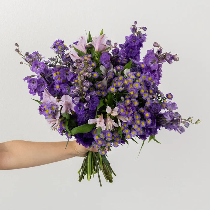 Purple Magic Diy Flower Kit Vase - Image