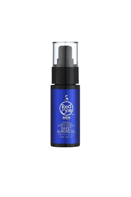 RedOne Conditioning Beard & Mustache Sweet Almond Oil Hipster Style 50 ml – Nourishing Care for a Soft & Healthy Beard