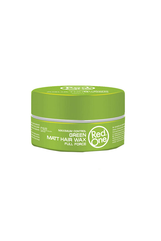 RedOne Hair Styling Matt Wax Green 150 ml – Strong Hold & Matte Finish for Creative Styling