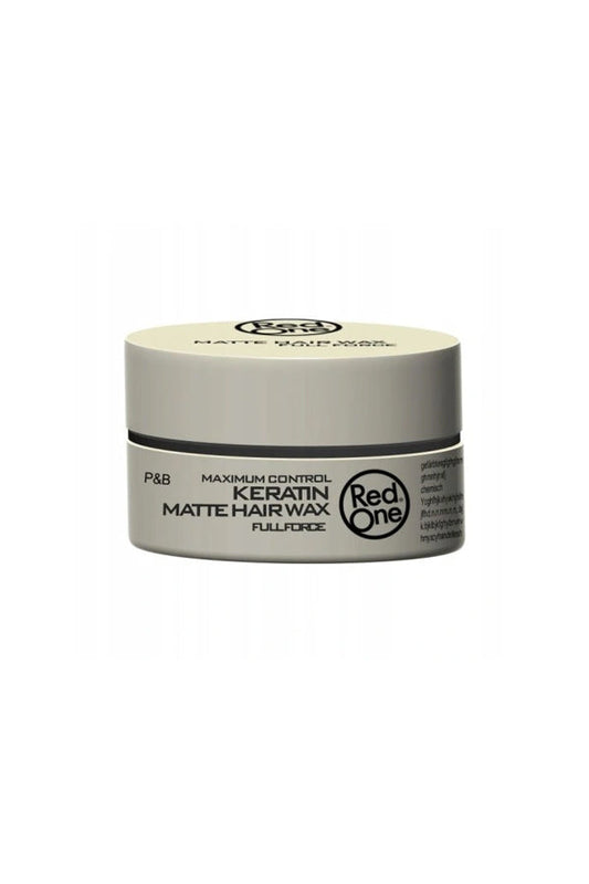 RedOne Styling Wax Full Force Keratin Matte Effect 150 ml – Strong Hold & Matte Finish with Keratin Care