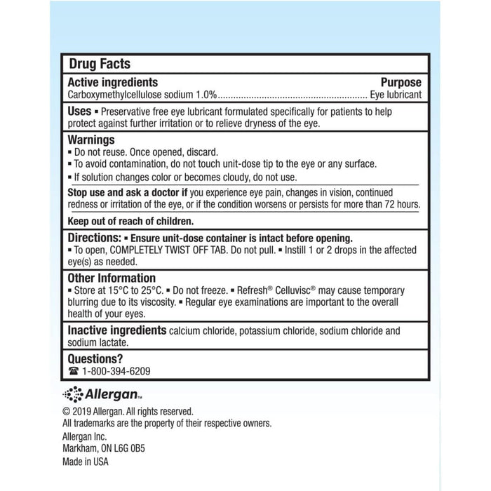 Refresh® Celluvisc® Ophthalmic Solution