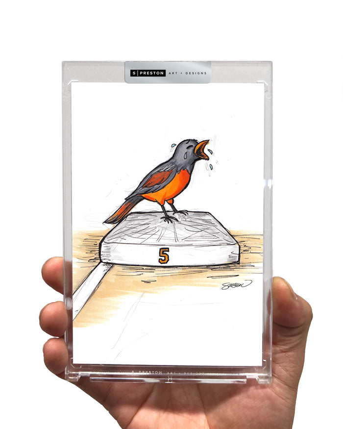 Remembering Brooks Tribute Sketch Slab