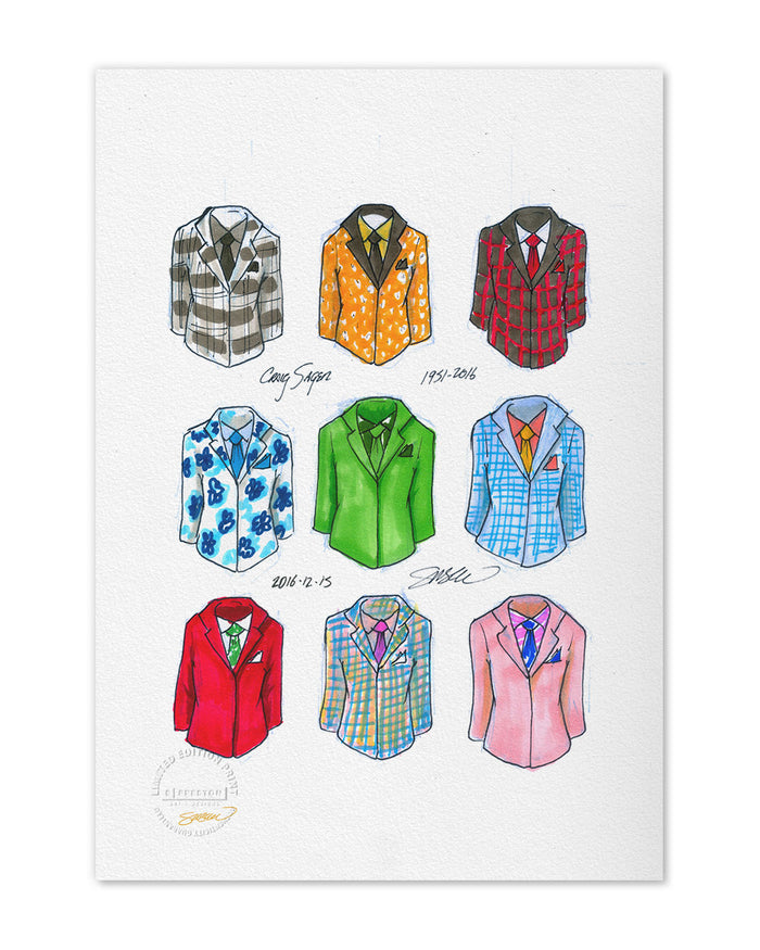Remembering Craig Sager Tribute Sketch