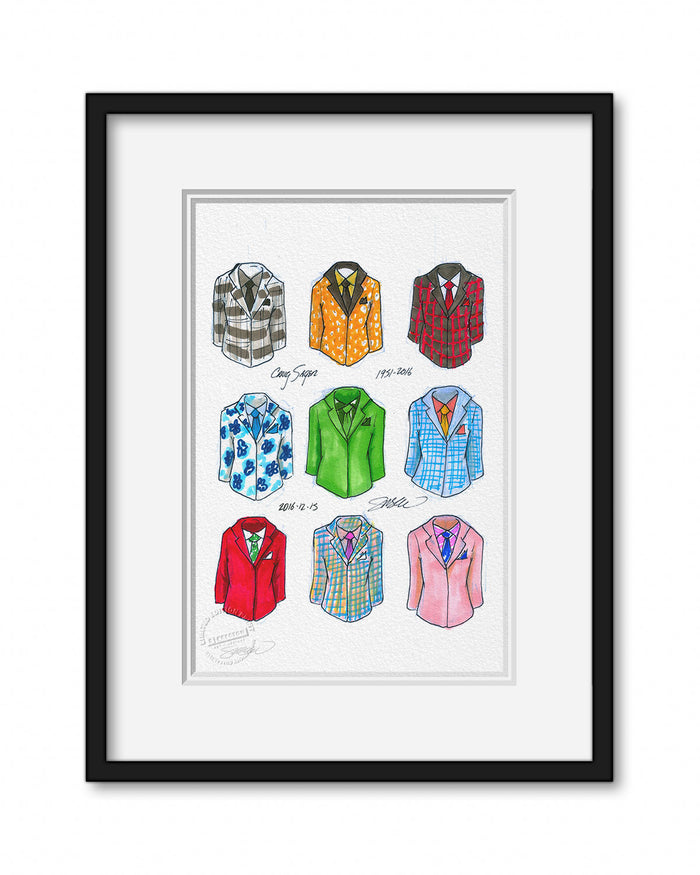 Remembering Craig Sager Tribute Sketch