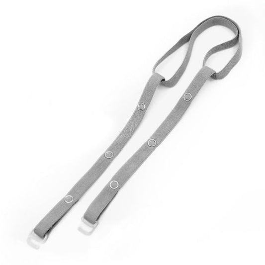 A gray replacement headgear for the Bongo RX EPAP Therapy Device, displayed against a white background.