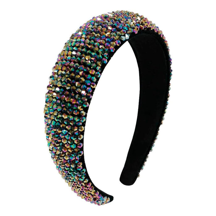 Rhinestone Padded Headband - ikatehouse