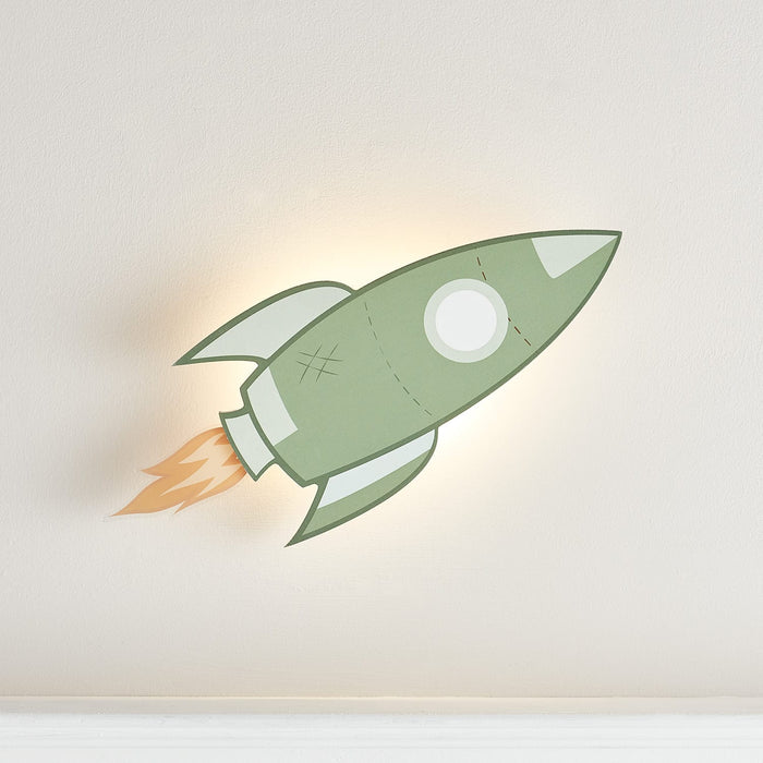 Rocket Children's Wall Light