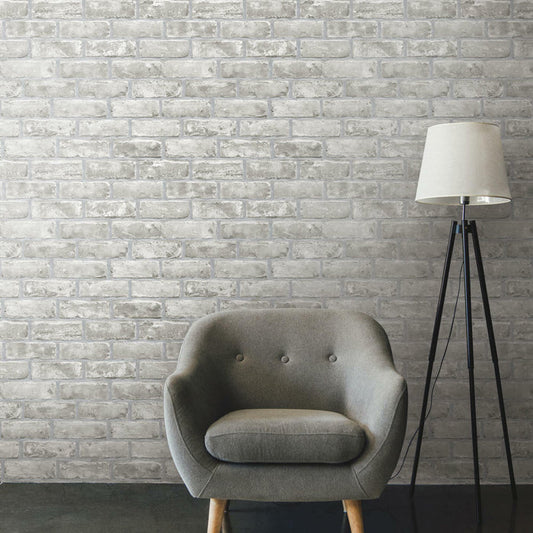 RoomMates Brick Peel & Stick Wallpaper - EonShoppee