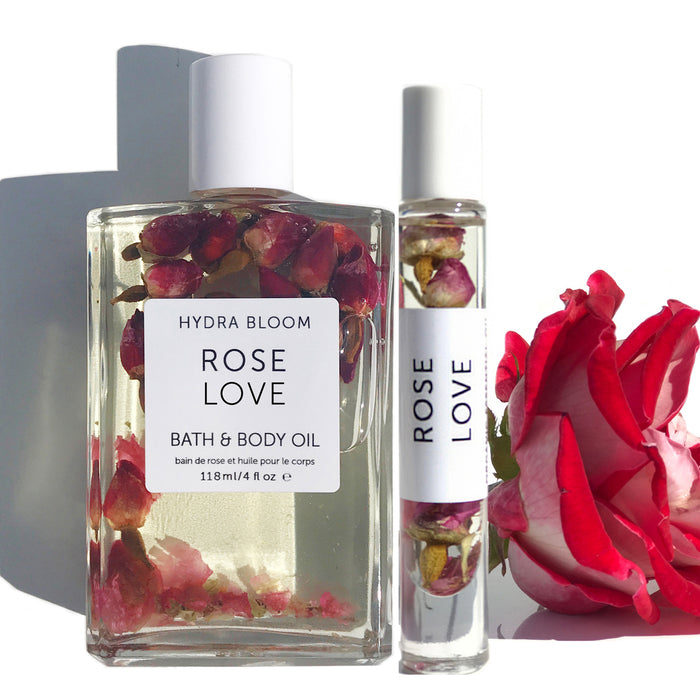 Rose Love Organic Oil Bundle | Hydra Bloom