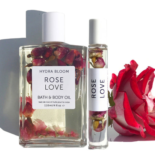 Rose Love Organic Oil Bundle | Hydra Bloom