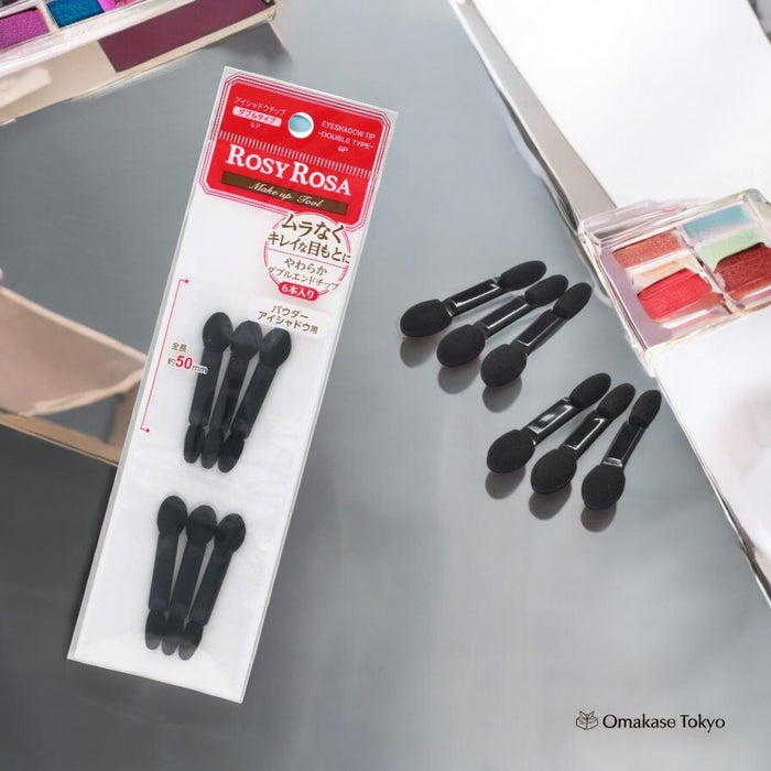 ROSY ROSA Eyeshadow Tip Double 6P