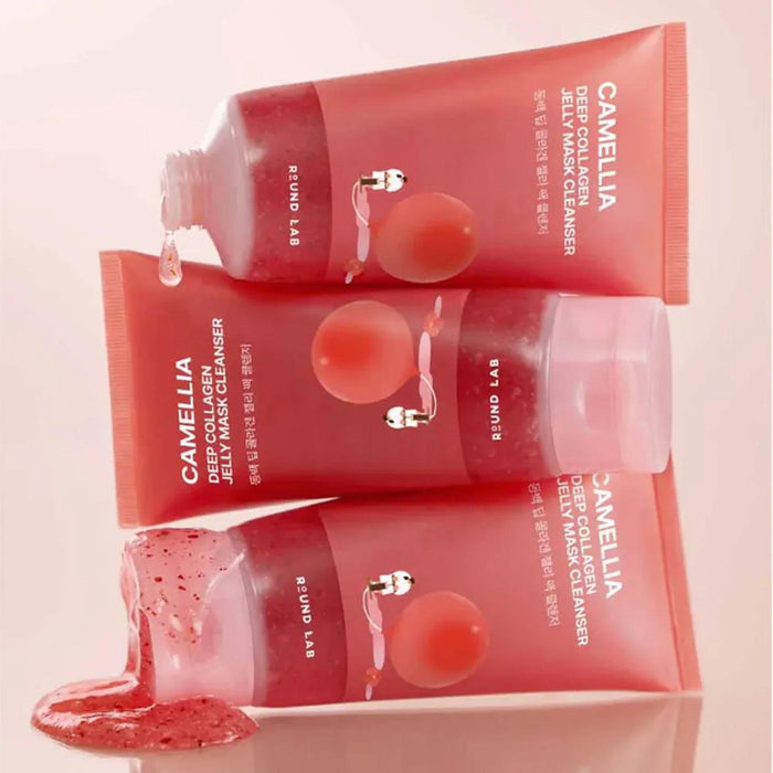 ROUND LAB Camellia Deep Collagen Jelly Mask Cleanser 150 mL