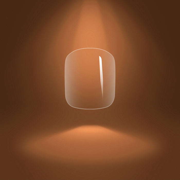 Round Square Extra Short Pre-Etched Full Cover Flexi Gel Soft Gel Tips