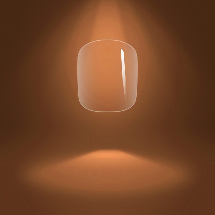 Round Square Medium Pre-Etched Full Cover Flexi Gel Soft Gel Tips