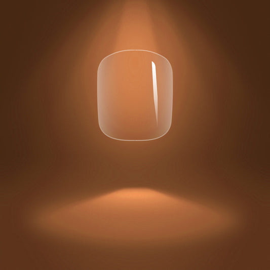 Round Square Medium Pre-Etched Full Cover Flexi Gel Soft Gel Tips