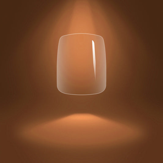 Round Square Short Pre-Etched Full Cover Flexi Gel Soft Gel Tips