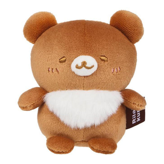 San-X Chairoikoguma Original Honyagurumi Series Sitting Mochi Plush 4inch