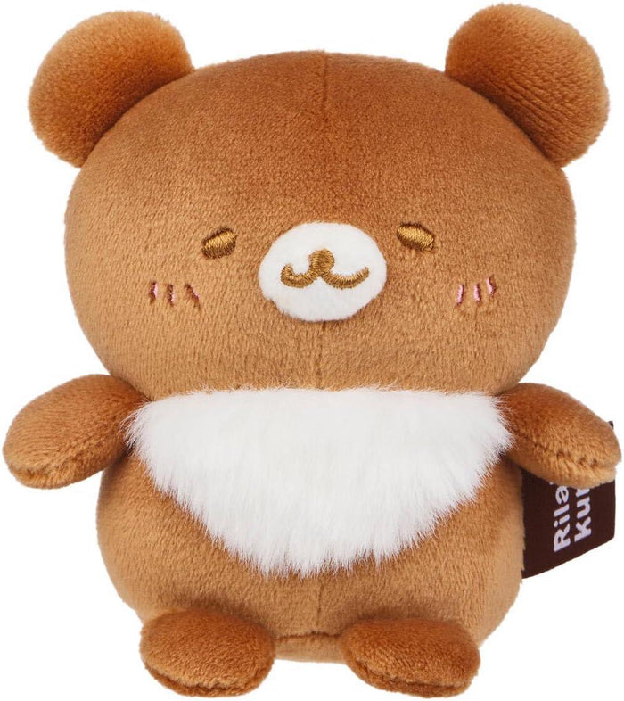 San-X Chairoikoguma Original Honyagurumi Series Sitting Mochi Plush 4inch