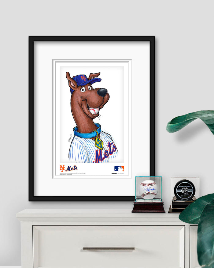 Scooby Doo x MLB Mets Limited Edition Art Print