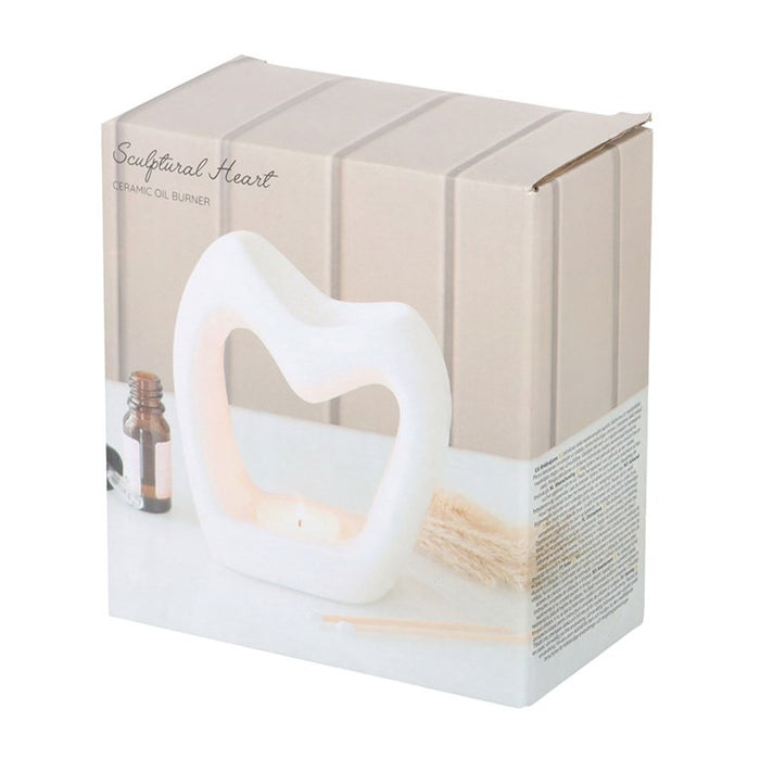 Sculptural Heart Oil Burner 🇬🇧