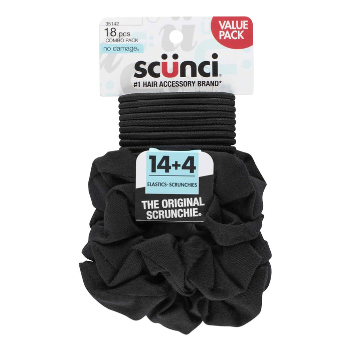 Scunci Elastics & Scrunchies Combo Pack 18pcs - ikatehouse