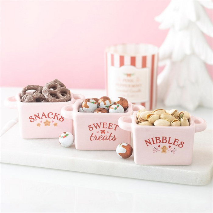 Set of 3 Sugarplum Bakery Snack Bowls 🇬🇧