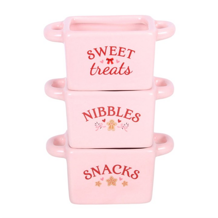 Set of 3 Sugarplum Bakery Snack Bowls 🇬🇧