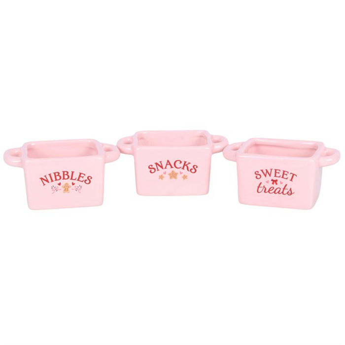 Set of 3 Sugarplum Bakery Snack Bowls 🇬🇧