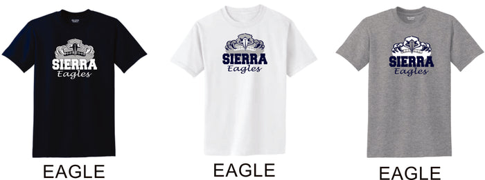 Sierra FOOTBALL Basic Tee- 4 Designs- Matte or Glitter