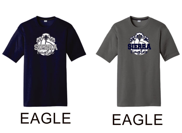 Sierra VOLLEYBALL Sport-Tek Unisex Wicking Tee -4 designs