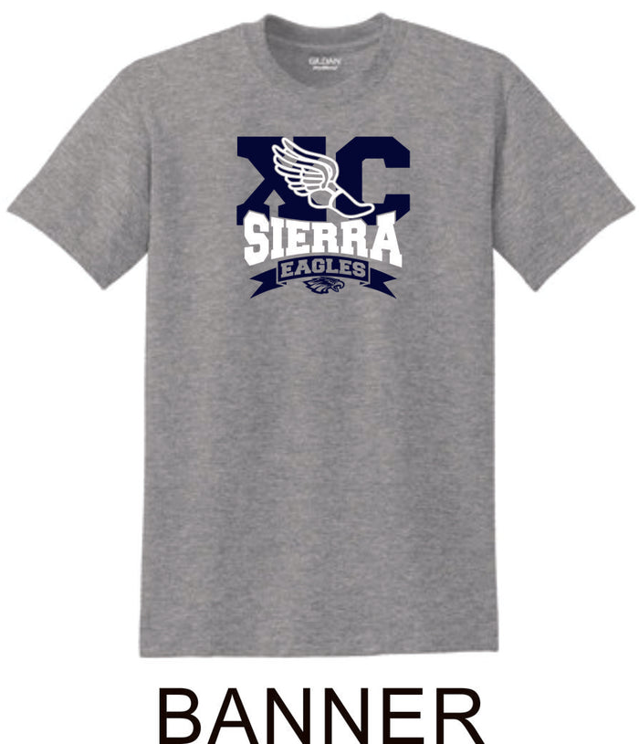 Sierra XCOUNTRY Basic Tee- 4 Designs- Matte or Glitter