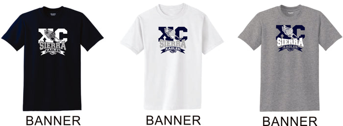 Sierra XCOUNTRY Basic Tee- 4 Designs- Matte or Glitter