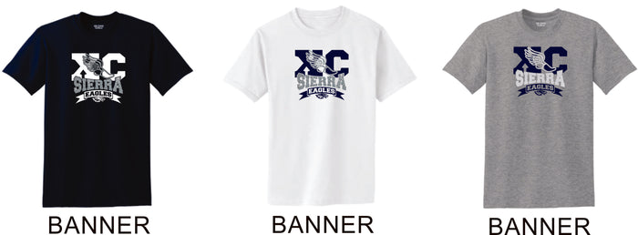 Sierra XCOUNTRY Basic Tee- 4 Designs- Matte or Glitter