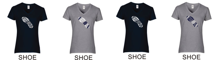 Sierra XCountry Ladies Short Sleeve Tee- 4 Designs- Matte or Glitter