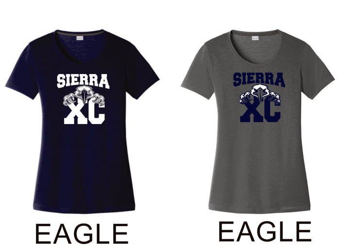 Sierra XCOUNTRY Sport-Tek Ladies Wicking Tee - 4 designs