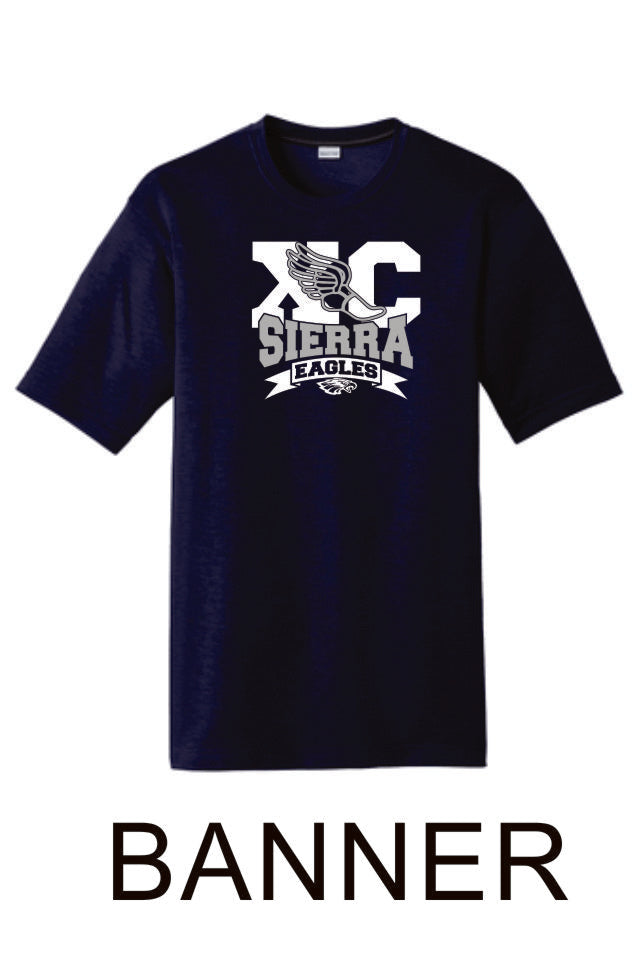Sierra XCOUNTRY Sport-Tek Unisex Wicking Tee -4 designs