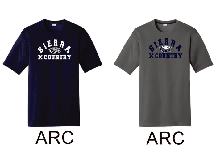 Sierra XCOUNTRY Sport-Tek Unisex Wicking Tee -4 designs