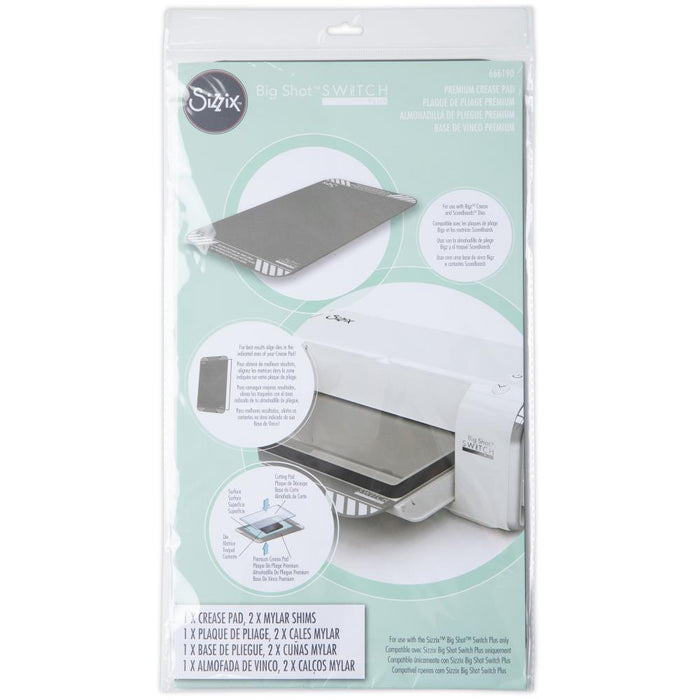 Sizzix - Big Shot Switch Plus Premium - Crease Pad - Standard