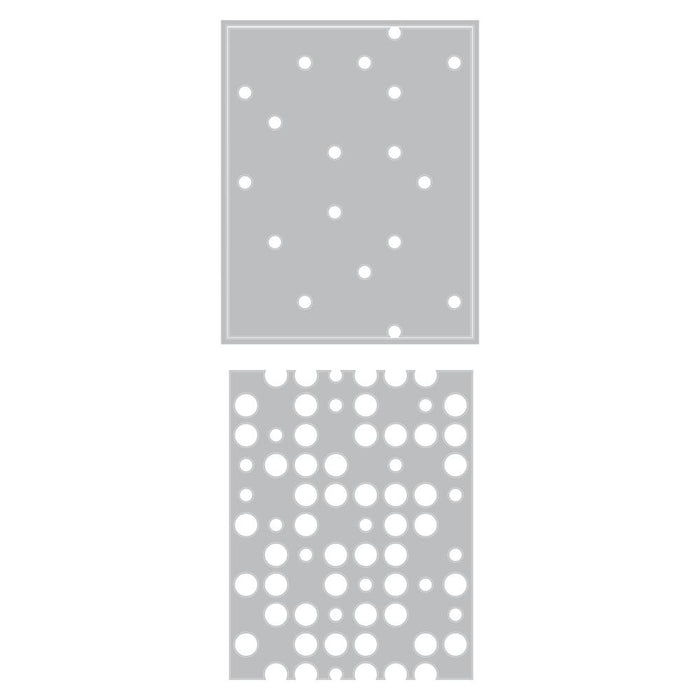 Sizzix - Thinlits Dies By Tim Holtz - 3/Pkg - Layered Dots. Layered Dots by Tim Holtz is a layered Thinlits set that will take you through the fall season and beyond! Available at Embellish Away located in Bowmanville Ontario Canada.